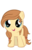 Size: 400x616 | Tagged: safe, artist:avisola, oc, oc only, oc:cream heart, earth pony, pony, g4, cute, earth pony oc, female, filly, solo, younger