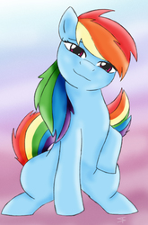 Size: 1758x2671 | Tagged: safe, artist:shadowponi, artist:tm2-dinobot, rainbow dash, g4, female, solo