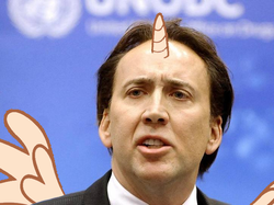 Size: 724x541 | Tagged: safe, edit, alicorn, human, april fools joke, best princess, cagebooru, cageicorn, everyone is an alicorn, featured image, i am your god now bring me your virgins, irl, irl human, meme, meta, nicolas cage, nicolas cage is best pony, our one true god, photo, princess, sexy, solo, thanks m.a. larson, xk-class end-of-the-world scenario