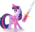 Size: 5840x5410 | Tagged: safe, artist:ambassad0r, twilight sparkle, alicorn, pony, g4, absurd resolution, badass, dirty, female, fluffy, glare, gritted teeth, injured, magic, mare, messy mane, shield, simple background, solo, sword, telekinesis, transparent background, twilight sparkle (alicorn), vector, weapon, wide eyes