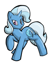 Size: 546x728 | Tagged: safe, artist:theburningdonut, trixie, pony, unicorn, g4, female, mare, solo