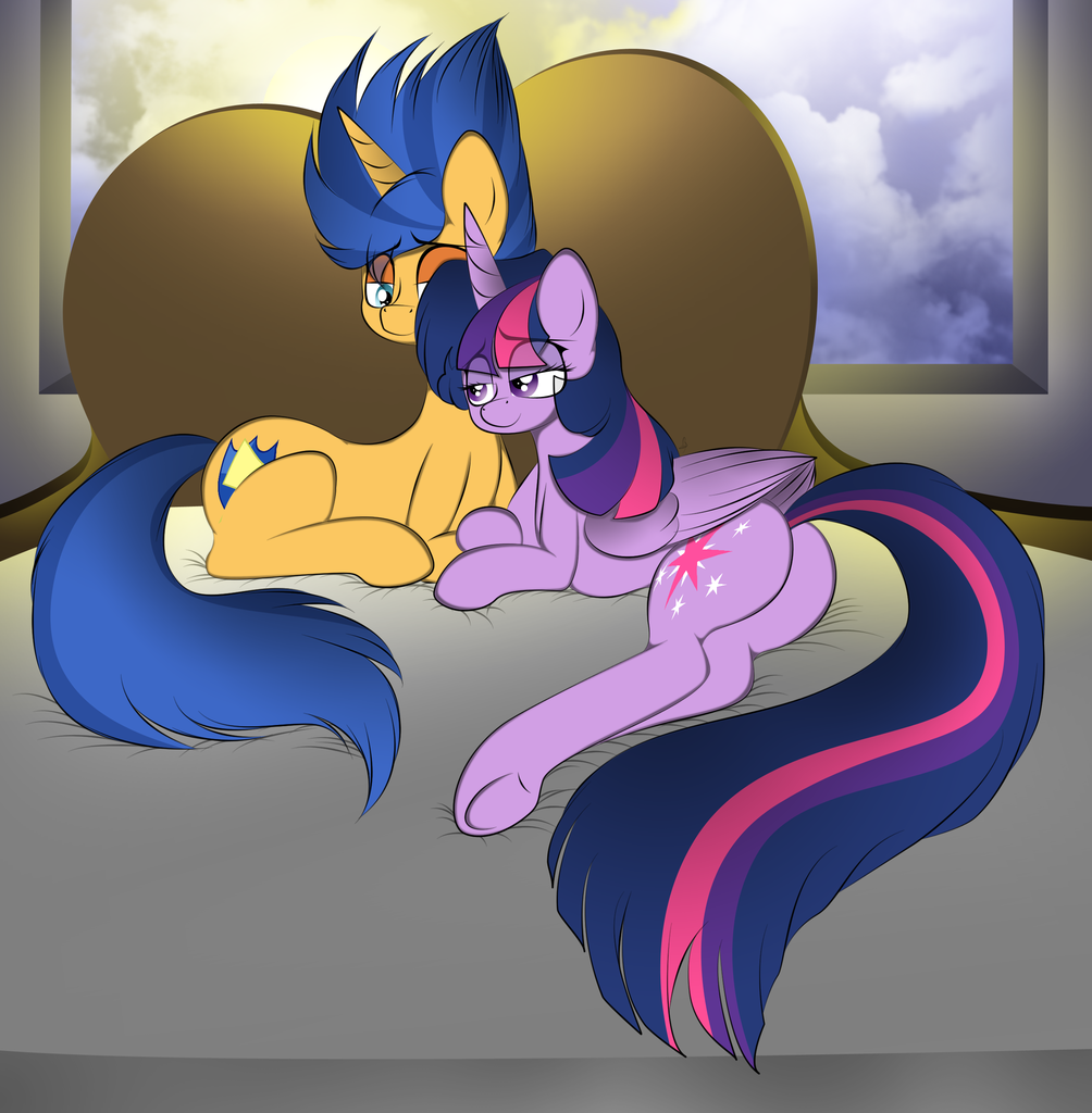 #589945 - safe, artist:v-d-k, flash sentry, twilight sparkle, pony, unicorn...