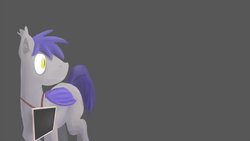 Size: 1920x1080 | Tagged: safe, artist:plain, oc, oc only, oc:stygius, bat pony, pony, fallout equestria, fallout equestria: project horizons, blank flank, solo, wallpaper