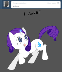 Size: 680x780 | Tagged: safe, artist:moonblizzard, rarity, g4, ask, female, rarity answers, solo, tumblr