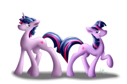 Size: 1600x1067 | Tagged: safe, artist:greenknight5700, twilight sparkle, g4, dusk shine, rule 63, self ponidox