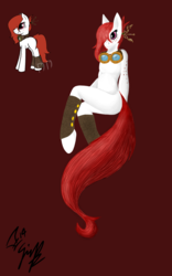 Size: 800x1280 | Tagged: safe, artist:daedricdarling, artist:thefimp, oc, oc only, pony, semi-anthro, female, mare, multiple artists, solo, steampunk