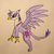 Size: 894x894 | Tagged: safe, artist:tek314, twilight sparkle, griffon, g4, female, griffonized, solo