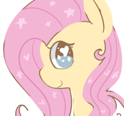 Size: 965x905 | Tagged: safe, artist:pegacornss, fluttershy, g4, female, profile, solo