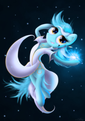 Size: 4544x6480 | Tagged: safe, artist:mrpudding701, lyra heartstrings, pony, unicorn, g4, absurd resolution, clothes, female, glowing hooves, jewelry, mage, magic, pendant, robes, smiling, solo