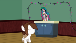 Size: 1047x590 | Tagged: safe, artist:evil-dec0y, idw, pipsqueak, earth pony, pony, g4, spoiler:comic, colt, exploitable, exploitable meme, male, meme, pinklestia, pipsqueak's shrine, shrine, solo