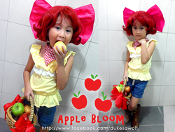 Size: 800x600 | Tagged: safe, artist:dukesawolf, apple bloom, human, g4, child, cosplay, irl, irl human, photo