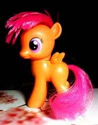 Size: 1199x1536 | Tagged: safe, artist:narxinba222, scootaloo, g4, brushable, customized toy, female, irl, photo, toy