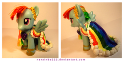 Size: 2020x1001 | Tagged: safe, artist:narxinba222, rainbow dash, g4, brushable, customized toy, female, irl, photo, toy