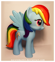 Size: 710x798 | Tagged: safe, artist:narxinba222, rainbow dash, g4, customized toy
