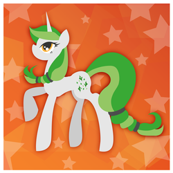 Size: 1536x1536 | Tagged: safe, artist:narxinba222, oc, oc only, pony, unicorn, female, mare, raised hoof, solo