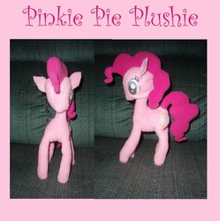 Size: 2550x2556 | Tagged: safe, artist:nekofallenone, pinkie pie, g4, high res, irl, photo, plushie