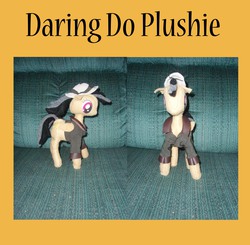 Size: 2550x2502 | Tagged: safe, artist:nekofallenone, daring do, g4, high res, irl, photo, plushie