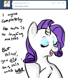 Size: 680x780 | Tagged: safe, artist:moonblizzard, rarity, g4, ask, female, rarity answers, solo, tumblr