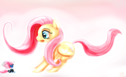 Size: 1024x632 | Tagged: safe, artist:forumsdackel, fluttershy, seabreeze, breezie, g4, it ain't easy being breezies, female, male
