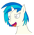 Size: 882x905 | Tagged: safe, artist:doctorspectrum, dj pon-3, vinyl scratch, g4, female, solo