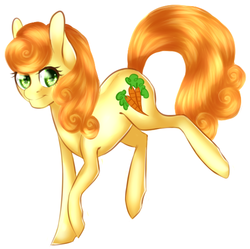 Size: 534x532 | Tagged: safe, artist:miniyume, carrot top, golden harvest, g4, female, solo