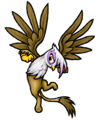 Size: 2400x2800 | Tagged: safe, artist:eivuiee, gilda, griffon, g4, female, high res, simple background, solo, transparent background