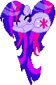 Size: 80x121 | Tagged: safe, artist:gammerplayer123, twilight sparkle, g4, female, pixel art, solo