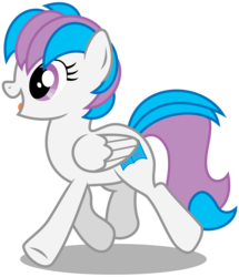 Size: 6100x7100 | Tagged: safe, artist:jordila-forge, oc, oc only, oc:inky, pegasus, pony, absurd resolution, chromadancer, female, mare, simple background, solo, transparent background, vector, walking