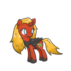 Size: 512x512 | Tagged: safe, artist:ijustloveit619, oc, oc only, oc:fireshell, pony, tortoise, unicorn, armor, solo