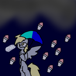 Size: 500x500 | Tagged: dead source, safe, artist:ask-derpyspanish, derpy hooves, pegasus, pony, tumblr:ask-derpyspanish, g4, female, mare, solo