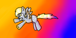 Size: 1000x500 | Tagged: dead source, safe, artist:ask-derpyspanish, derpy hooves, pegasus, pony, tumblr:ask-derpyspanish, g4, female, mare, solo