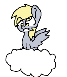 Size: 280x324 | Tagged: dead source, safe, artist:ask-derpyspanish, derpy hooves, pegasus, pony, tumblr:ask-derpyspanish, g4, female, mare, solo