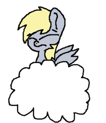 Size: 280x324 | Tagged: dead source, safe, artist:ask-derpyspanish, derpy hooves, pegasus, pony, tumblr:ask-derpyspanish, g4, female, mare, solo