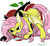 Size: 600x550 | Tagged: safe, artist:kyubi, fluttershy, bat pony, pony, bats!, g4, my little pony: friendship is magic, drool, female, flutterbat, pixiv, race swap, solo