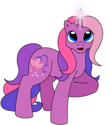 Size: 880x1000 | Tagged: safe, artist:anscathmarcach, lily lightly, pony, unicorn, g3, female, mare, simple background, solo, transparent background