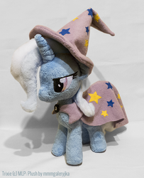 Size: 600x739 | Tagged: safe, artist:mmmgaleryjka, trixie, pony, unicorn, g4, female, irl, mare, photo, plushie, solo