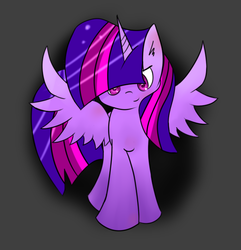 Size: 626x650 | Tagged: safe, artist:v0calp0ny, twilight sparkle, alicorn, pony, g4, female, mare, solo, twilight sparkle (alicorn)