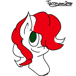 Size: 500x500 | Tagged: safe, artist:tarragon2000, oc, oc only, oc:peppermint pattie, solo