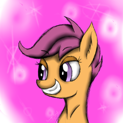 Size: 894x894 | Tagged: safe, artist:overdriv3n, scootaloo, g4, female, solo