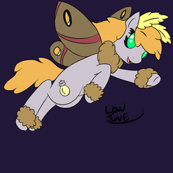 Size: 1280x1280 | Tagged: safe, artist:low tune, oc, oc only, mothpony, original species, solo