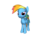 Size: 768x576 | Tagged: safe, rainbow dash, pegasus, pony, ponylumen, g4, 3d, 3d pony creator, female, mare, solo