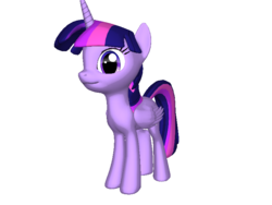 Size: 768x576 | Tagged: safe, twilight sparkle, alicorn, pony, ponylumen, g4, 3d, 3d pony creator, female, mare, solo, twilight sparkle (alicorn)