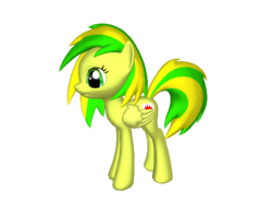 Size: 768x576 | Tagged: safe, oc, oc only, oc:wooden toaster, ponylumen, 3d pony creator, fanart, simple background, solo, transparent background