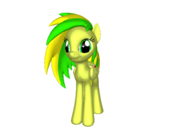 Size: 768x576 | Tagged: safe, oc, oc only, oc:wooden toaster, ponylumen, 3d pony creator, simple background, solo, transparent background