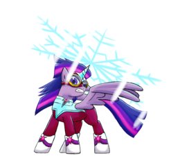 Size: 1200x1129 | Tagged: safe, artist:mornincloud, twilight sparkle, alicorn, pony, g4, power ponies (episode), female, mare, masked matter-horn costume, power ponies, simple background, solo, transparent background, twilight sparkle (alicorn)