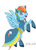 Size: 755x1057 | Tagged: safe, artist:maggiesheartlove, rainbow dash, g4, clothes, dress, female, solo