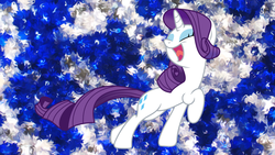 Size: 2272x1278 | Tagged: safe, artist:darknisfan1995, rarity, pony, g4, female, solo, wallpaper