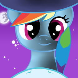 Size: 894x894 | Tagged: safe, artist:rulette, rainbow dash, soarin', g4, female, male, offscreen character, pov, ship:soarindash, shipping, straight