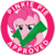 Size: 300x300 | Tagged: safe, artist:9qsm78, pinkie pie, pony, g4, check, felt check, female, meme, seal of approval, solo