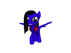 Size: 768x576 | Tagged: safe, oc, oc only, oc:kaziu, ponylumen, 3d pony creator, headphones, male, solo